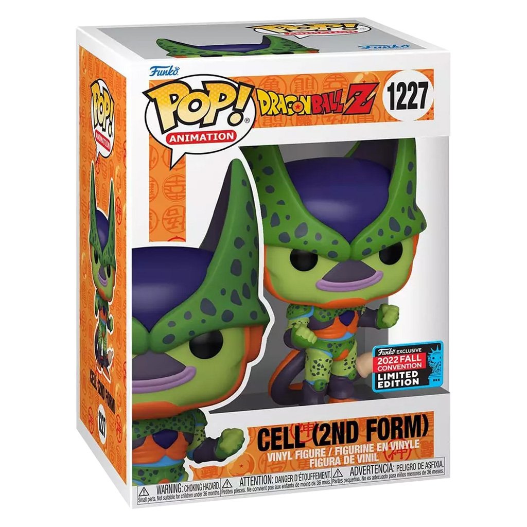 Funko Pop Animation Dragon Ball Z New York Fall Convention 2022 - Cell 2nd Forma 1227