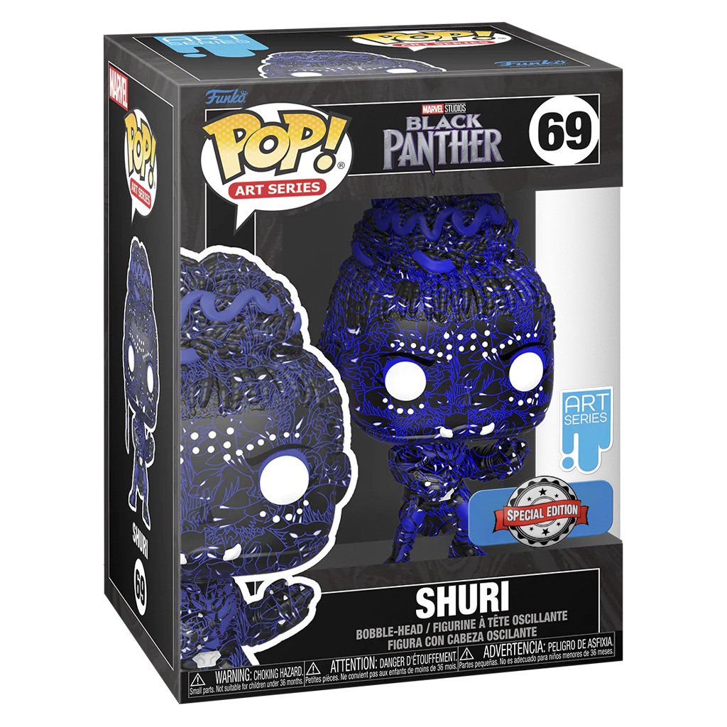 Funko Pop Art Series Marvel Black Phanter - Shuri 69