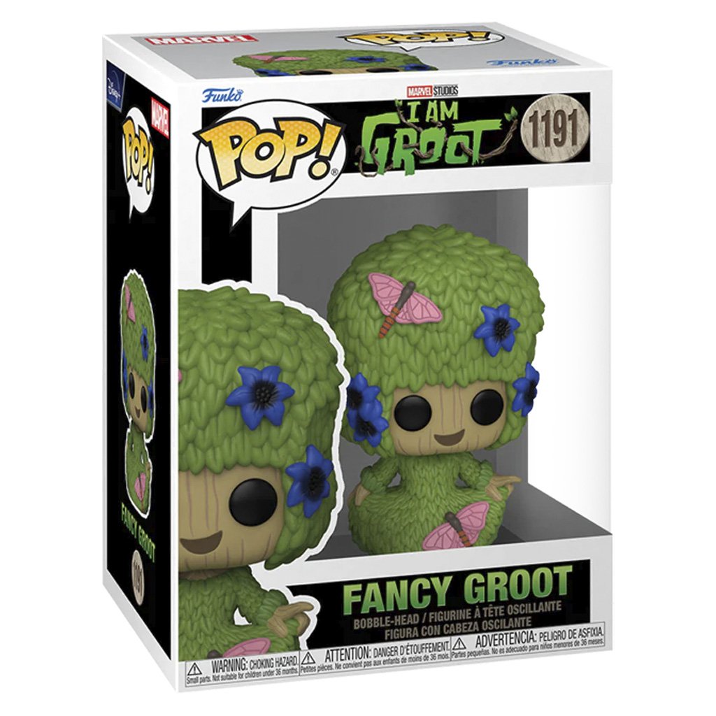 Funko Pop Marvel I Am Groot - Fancy Groot 1191