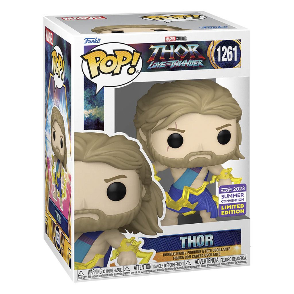 Funko Pop Marvel Thor: Love And Thunder San Diego Comic Con 2023 - Thor 1261