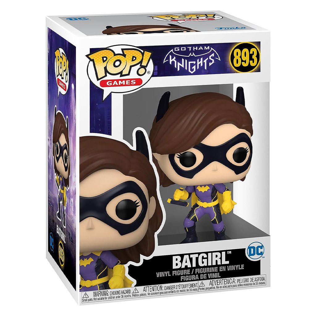 Funko Pop Games Gotham Nights Exclusive - Batgirl 893 (glows In The Dark)