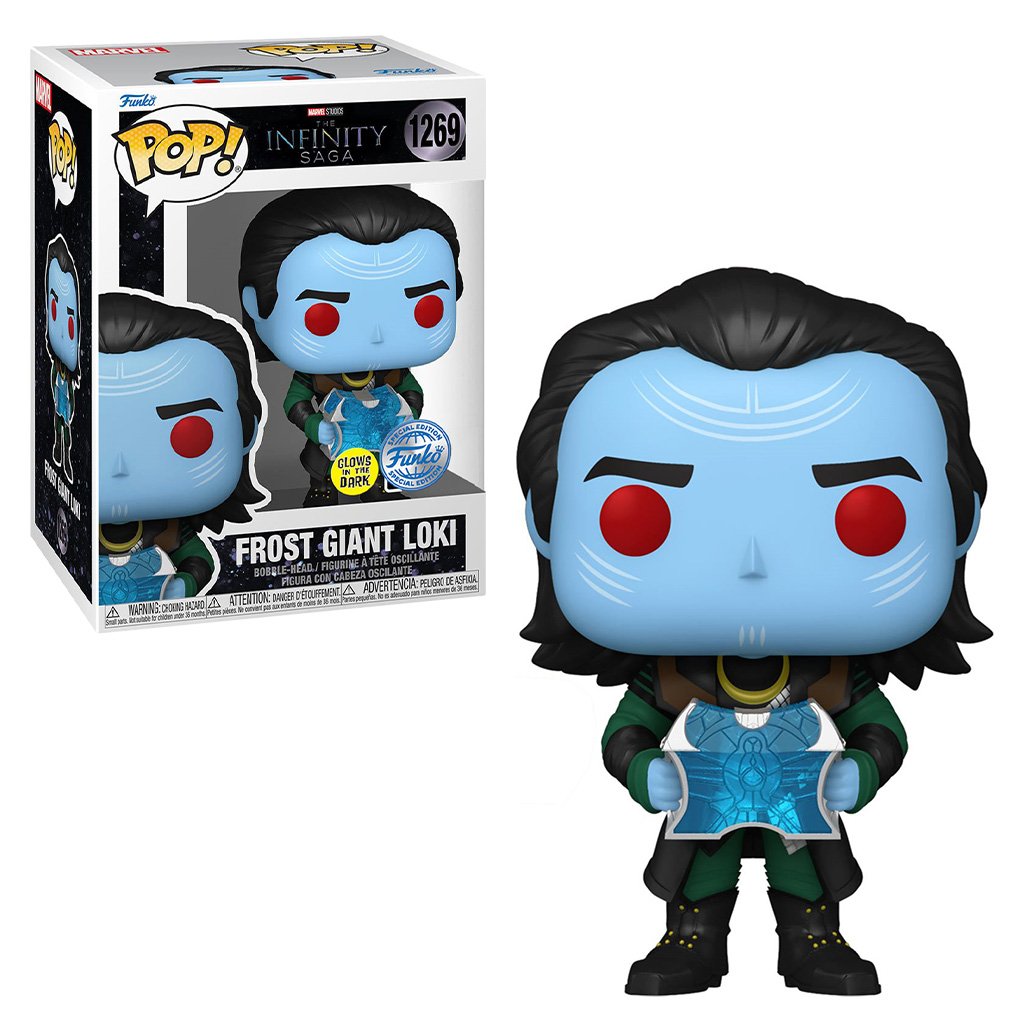 Funko Pop Marvel Infinity Saga Exclusive - Frost Giant Loki 1269 (glows In The Dark)