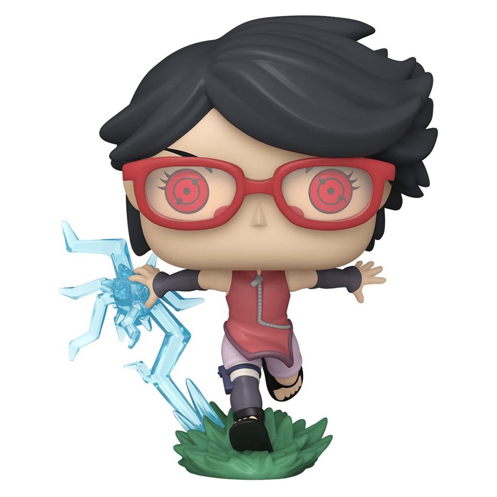 Funko Pop Animation Boruto: Naruto Next Generations Exclusive - Sarada With Shiragan 1358 (glows In The Dark)