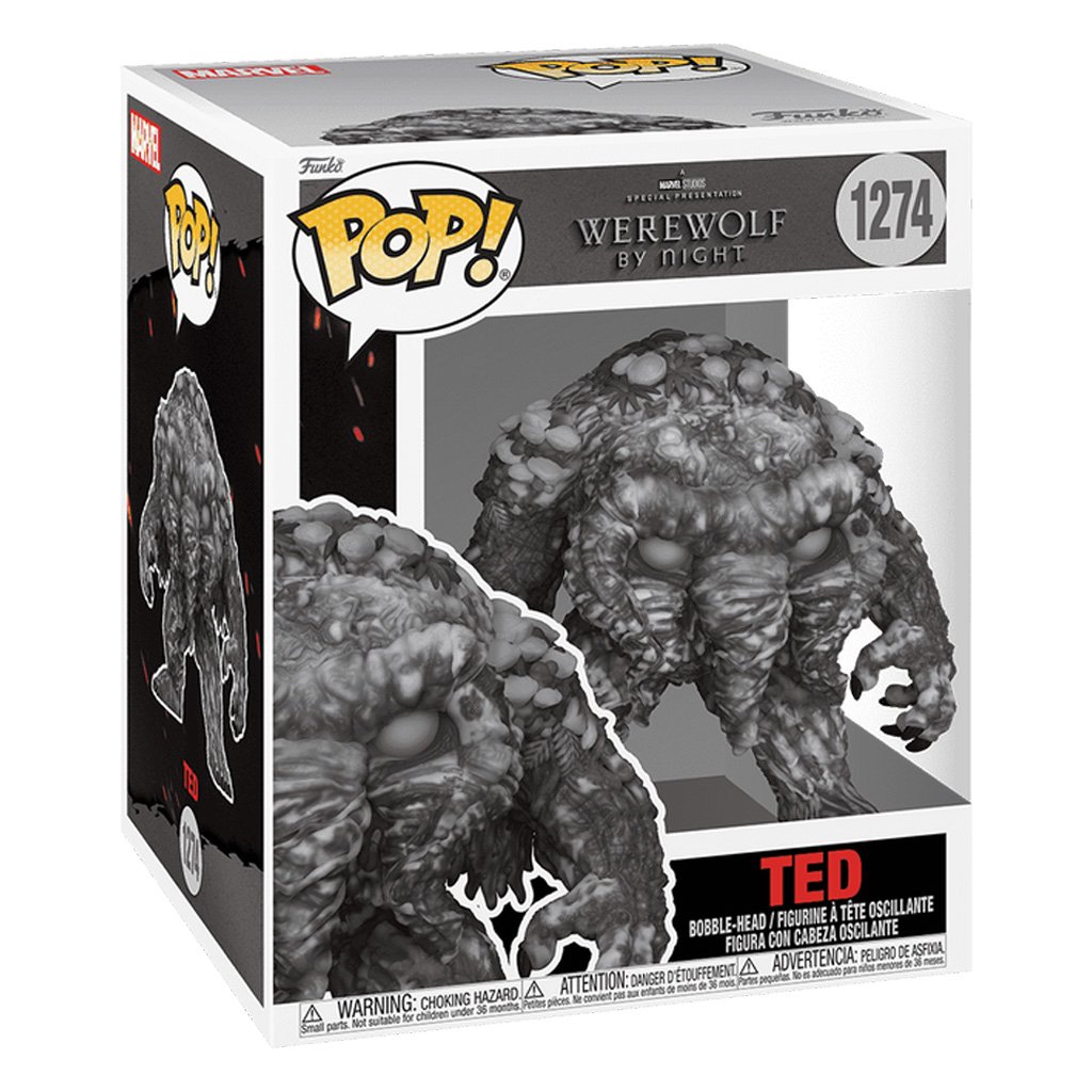 Funko Pop Marvel Werewolf By Night Super Sized - Ted 1274
