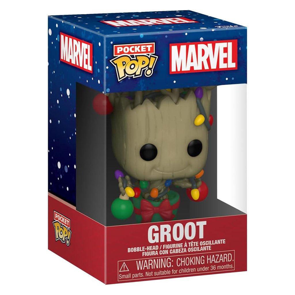 Funko Pop Pocket & Tee Marvel Groot - Tamanho Md (72954)