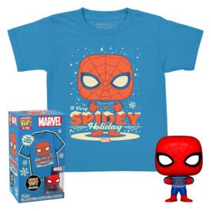 Funko Pop Pocket & Tee Marvel Spider-man - Tamanho Lg (72947)