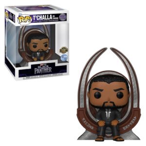 Funko Pop Deluxe Marvel Black Panther Exclusive - T'challa On Throne 1113