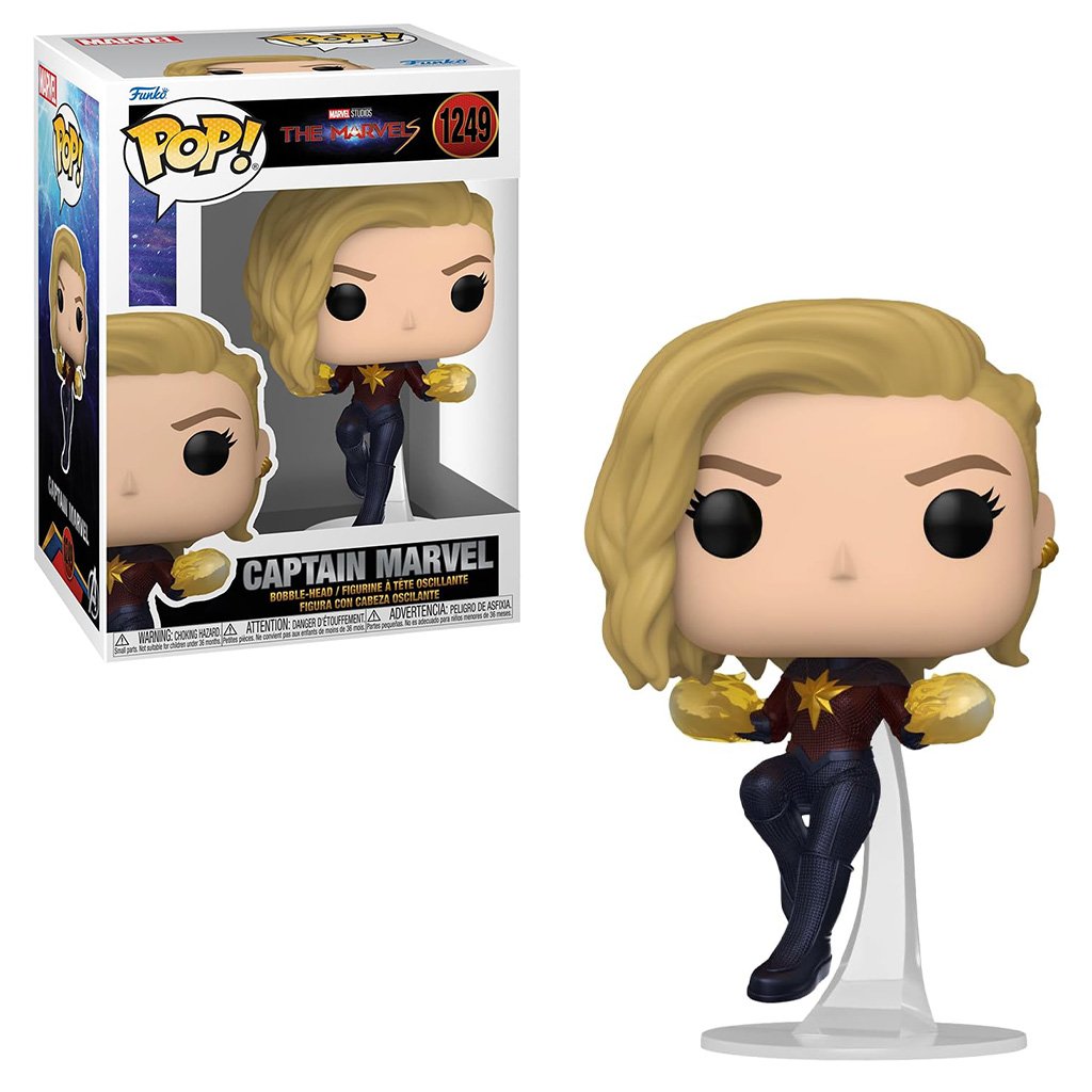 Funko Pop Marvel The Marvels - Captain Marvel 1249