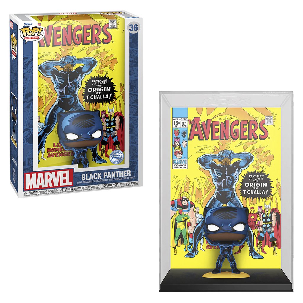 Funko Pop Comic Covers Marvel Avengers - Black Panther 36 (74442)