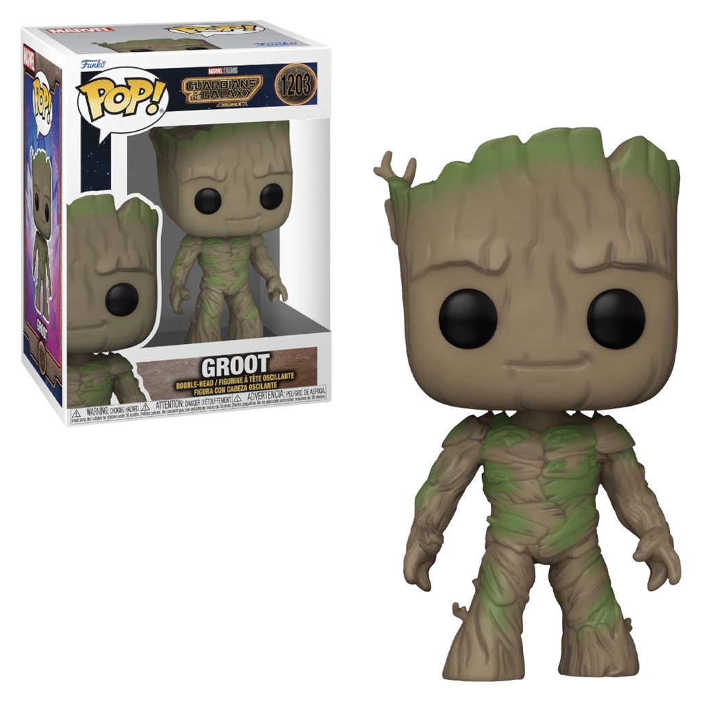 Funko Pop Marvel Guaridans Of The Galaxy Super Sized 10" - Groot 1203