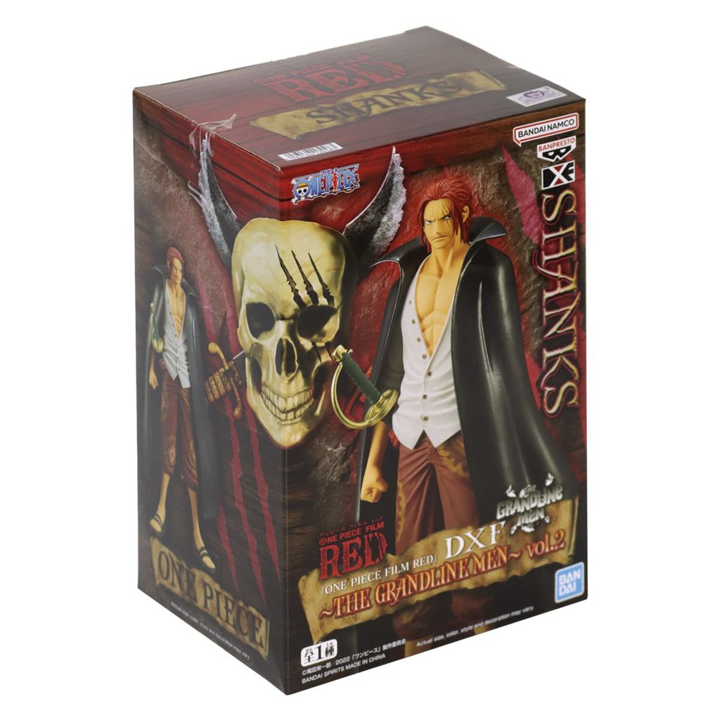 Figura Banpresto One Piece Film: Red The Grandline Men Vol.2 Dxf - Shanks (89483)