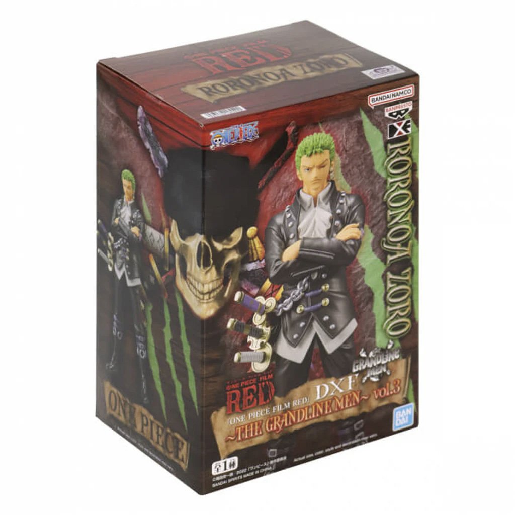 Figura Banpresto One Piece Film: Red The Grandline Men Vol.3 Dxf - Roronoa Zoro (89490)
