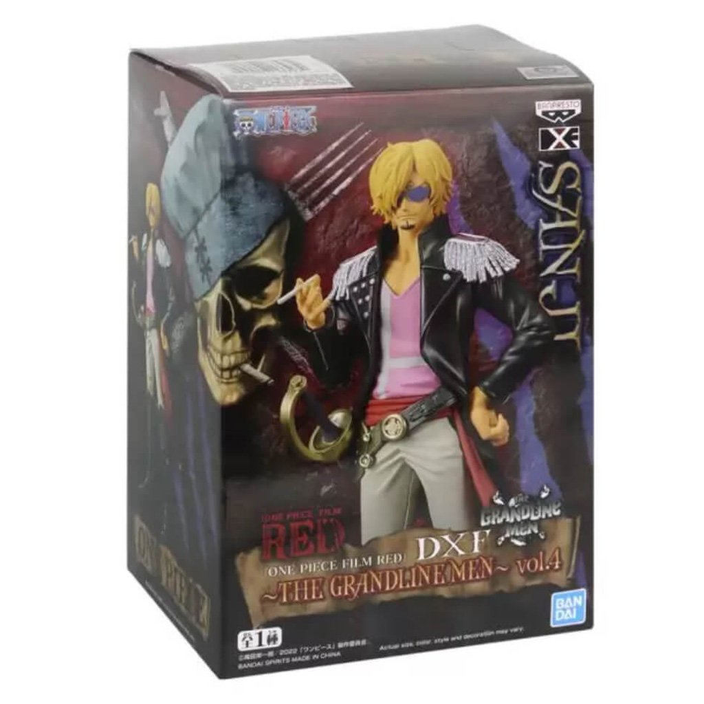 Figura Banpresto One Piece Film: Red The Grandline Men Vol.4 Dxf - Sanji (89506)
