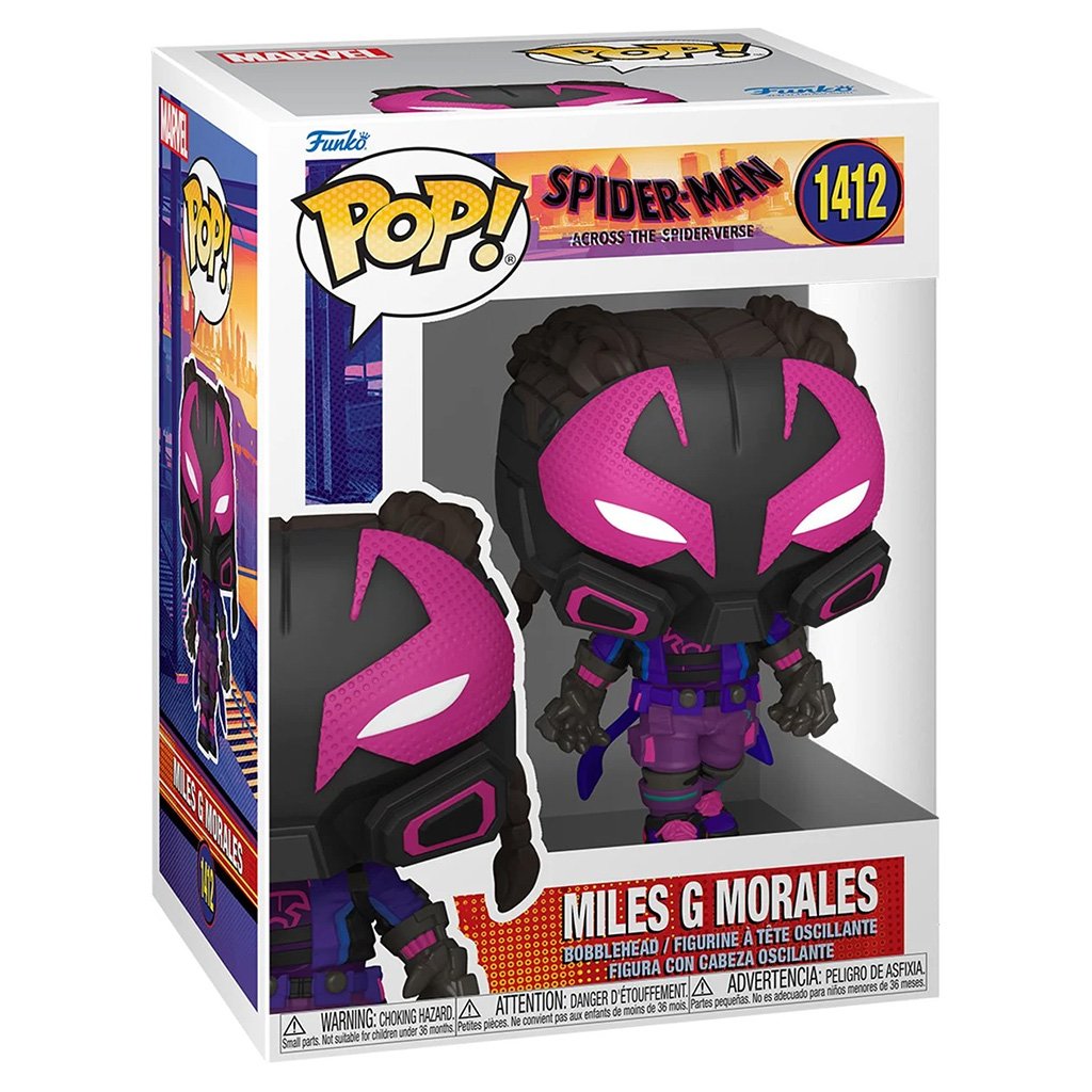 Funko Pop Marvel Spider-man:across The Spider-verse - Miles G Morales 1412