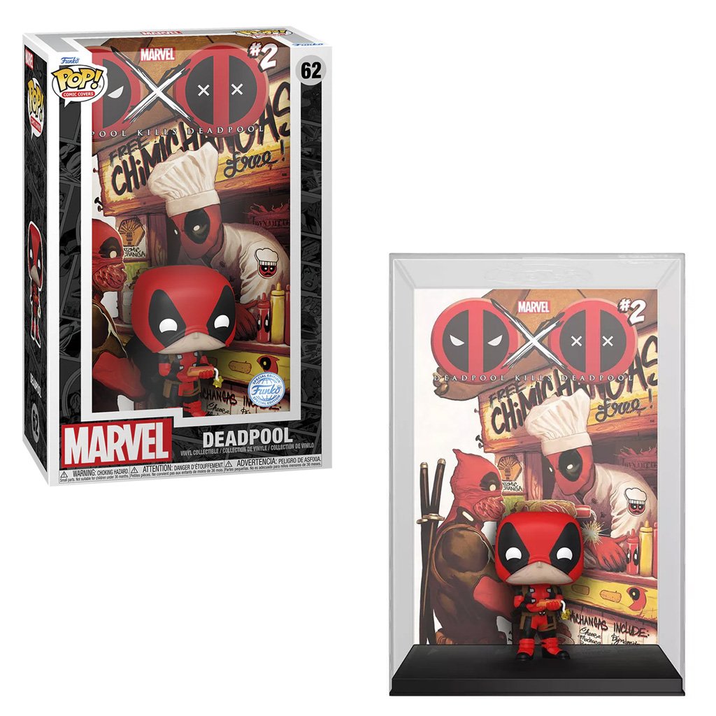 Funko Pop Comic Cover Marvel Deadpool Kills Deadpool No.2 Exclusive - Deadpool 62 (83037)