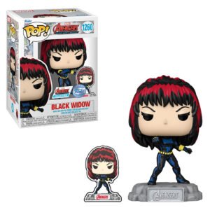 Funko Pop Marvel Avengers: A60 Exclusive - Black Widow Com Pin 1260