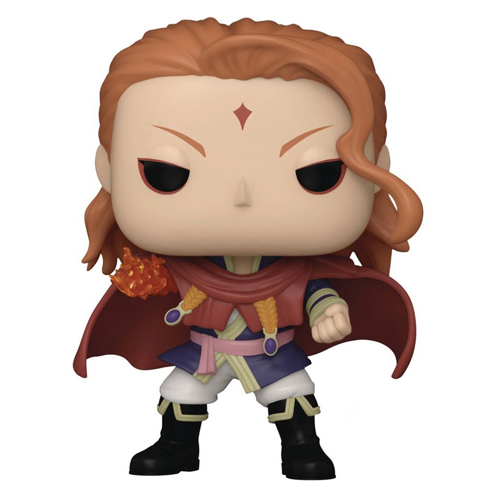 Funko Pop Animation Black Clover Exclusive - Fuegoleon 1555 (glows In The Dark)