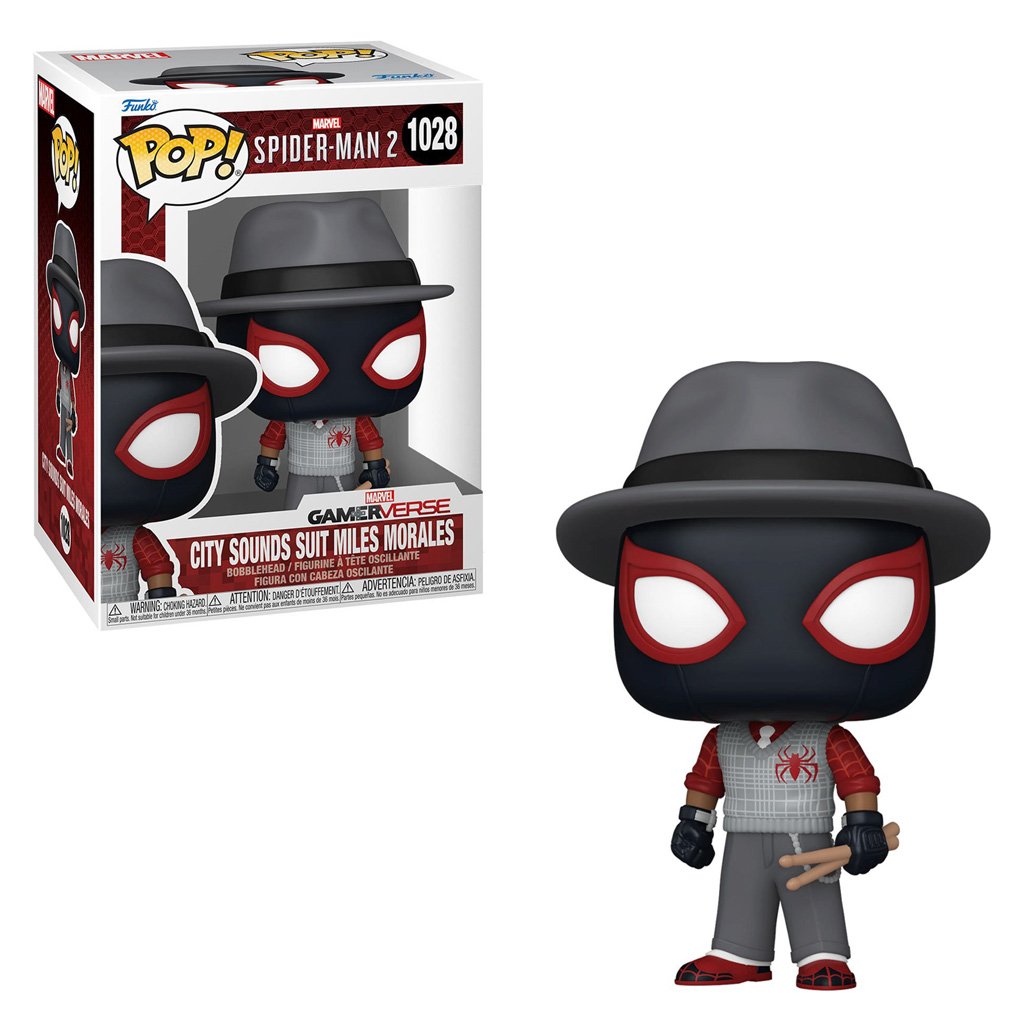 Funko Pop Marvel Spider-man 2 - City Sounds Suit Miles Morales 1028