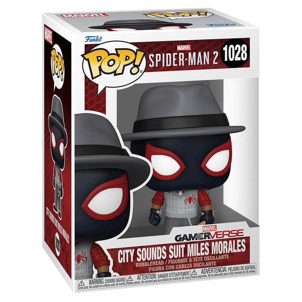 Funko Pop Marvel Spider-man 2 - City Sounds Suit Miles Morales 1028