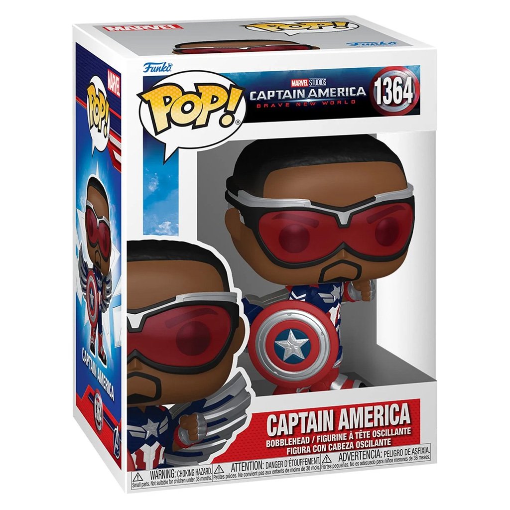 Funko Pop Marvel Captain America: Brave New World - Captain America 1364