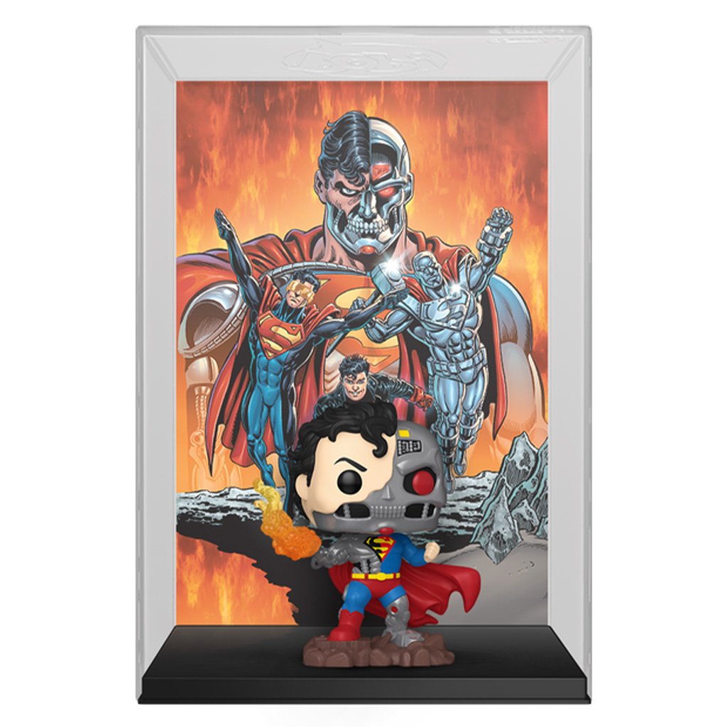 Funko Pop Comic Covers Dc Comics: Reign Of The Supermen - Cyborg Superman 21 (83729 )