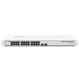 Switch Mikrotik Routerboard CSS326-24G-2S+RM Blanco