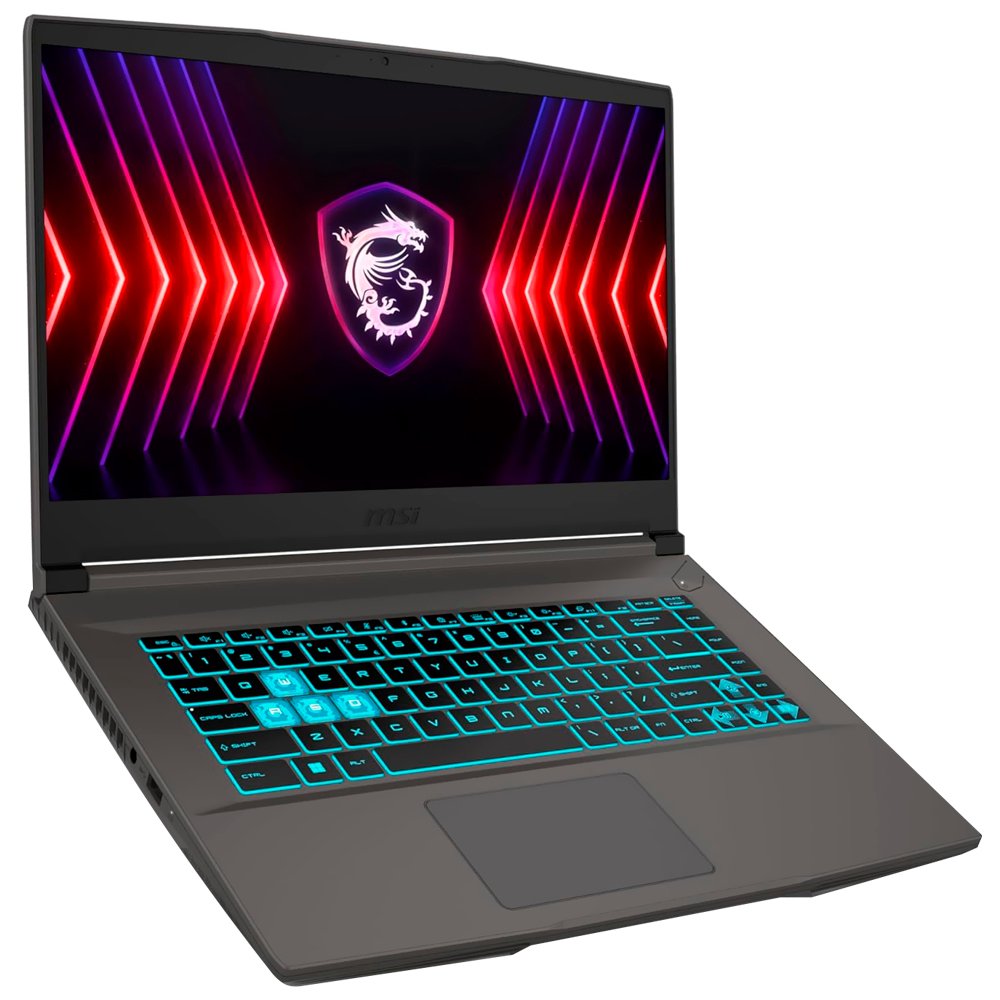 Notebook Gamer MSI Thin A15 B7VE-466US AMD Ryzen 5 7535HS Pantalla Full HD 15.6" 8GB de RAM 512GB SSD GeForce RTX4050 6GB