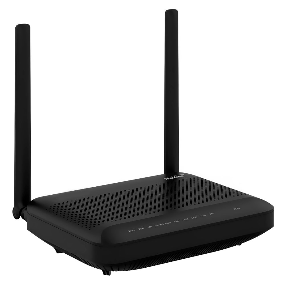 Terminal de Red Óptica Fiberhome GPON ONU HG6145F3 AX3000 Wi-Fi 6 Dual Band Negro