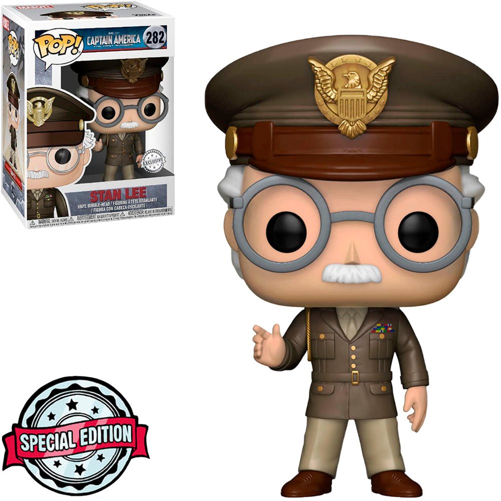 Funko Pop Marvel Captain America: The First Avenger Exclusive - Stan Lee 283 (general)