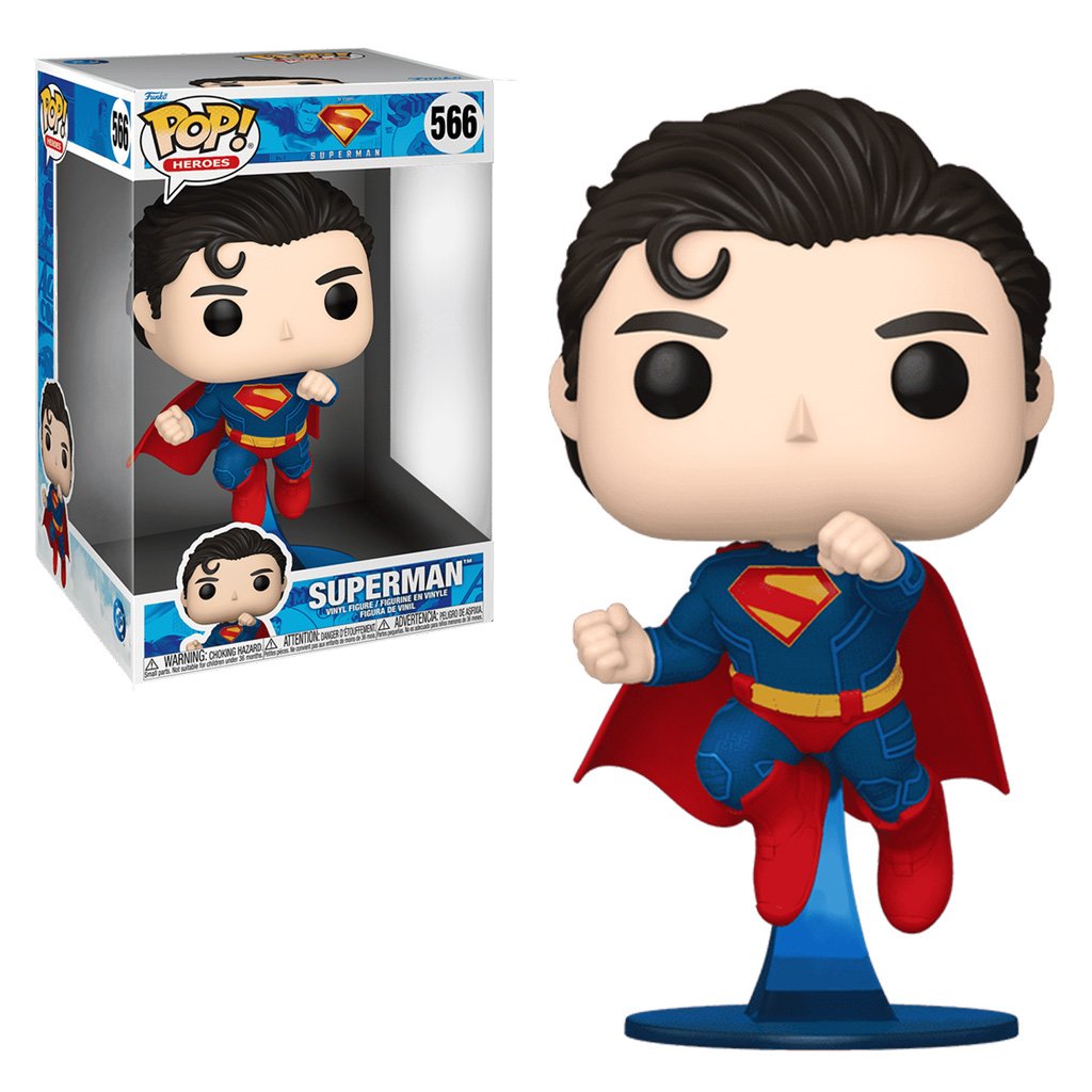Funko Pop Heroes Superman Super Sized 10" - Superman 566