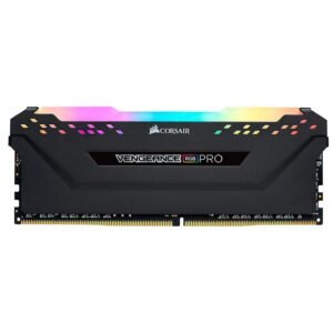 Memoria RAM Corsair Vengeance RGB Pro DDR4 8GB 3200MHz Negro (CMW8GX4M1Z3200C16)