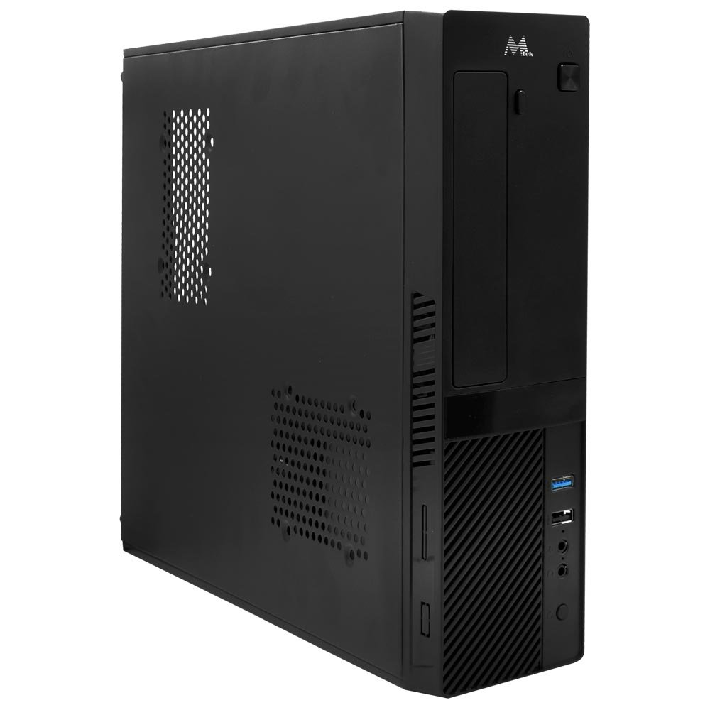 Gabinete Mtek MK309 Mini ITX Fuente 200W Negro