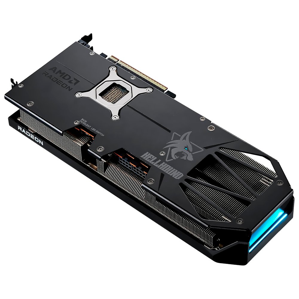 Tarjeta de Video PowerColor Hellbound 16GB Radeon RX9070 GDDR6 - 16G-L/OC