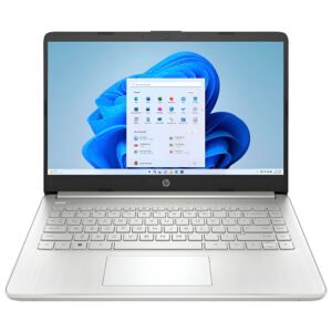 Notebook HP 14-DQ6011DX Intel Celeron N150 Pantalla HD 14.0" 4GB de RAM 128GB UFS