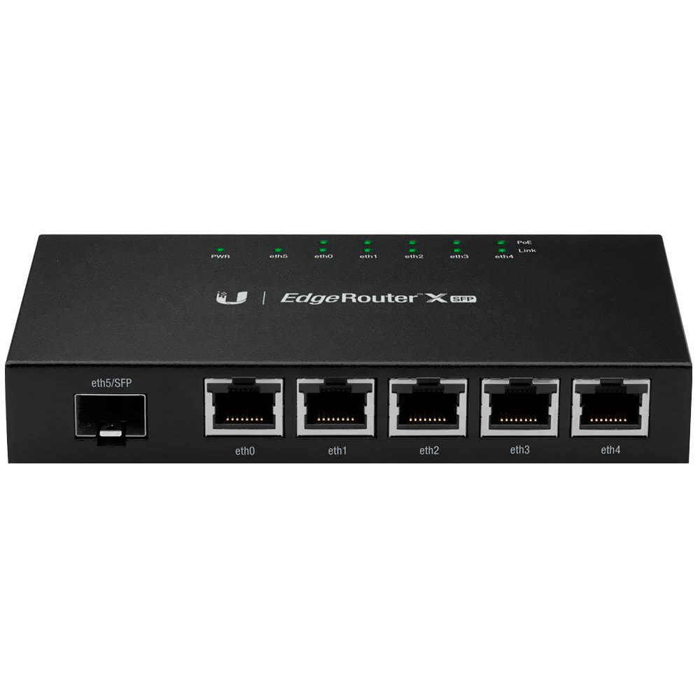 Router UBNT ER-X-SFP BR EdgeRouter 4 Puertos RJ-45 1 SFP