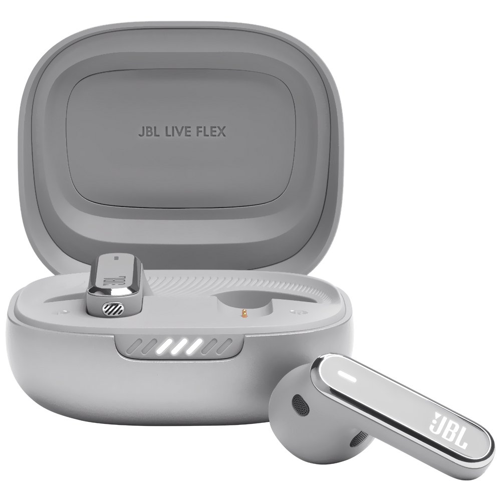 Auricular JBL Live Flex Perfect Fit TWS Bluetooth - Plata