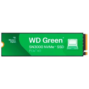 SSD Western Digital M.2 1TB Western Green SN3000 NVMe - WDS100T4G0E