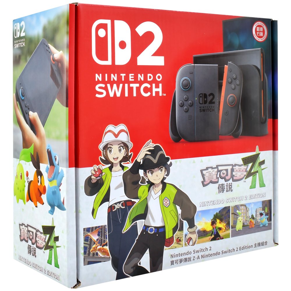 Consola Nintendo Switch 2 256GB Negro + Juego Pokemon TM (HKG) (BEE-S-KB6LB)