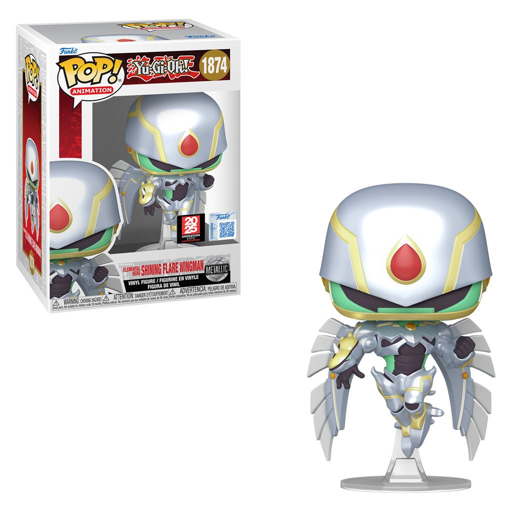 Funko Pop Animation Yu-gi-oh - Elemental Hero: Shining Flare Wingman 1874