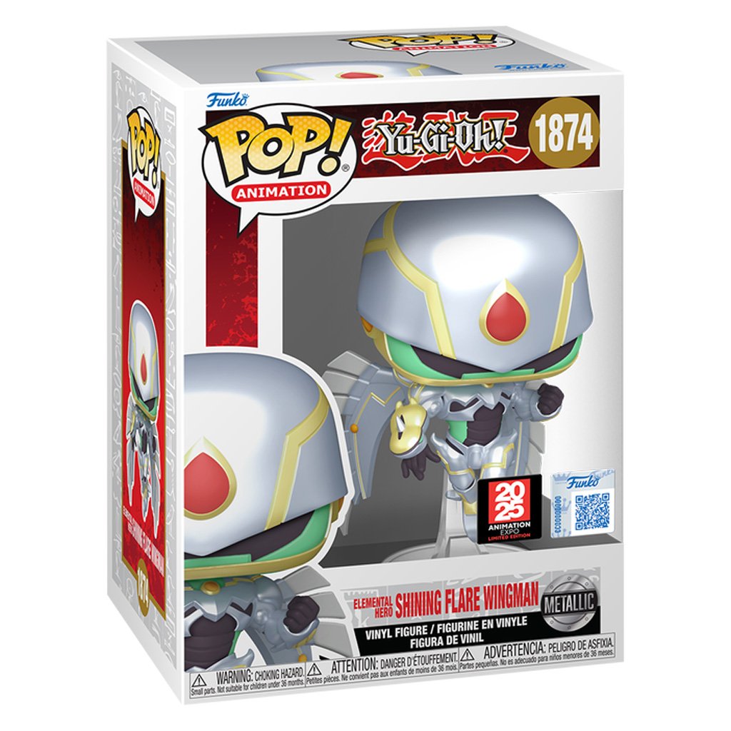 Funko Pop Animation Yu-gi-oh - Elemental Hero: Shining Flare Wingman 1874