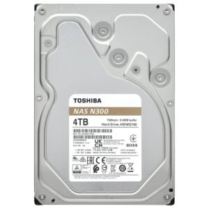 HDD Toshiba 4TB N300 Pro Nas 3.5" SATA 3 7200RPM HDDWG740XZSTD