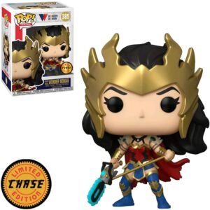 Funko Pop Chase Heroes Wonder Woman 80 Years - Wonder Woman 385 (death Metal)