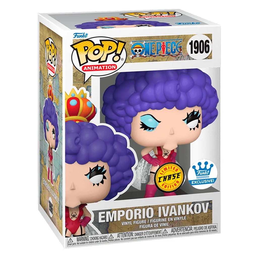 Funko Pop Animation Chase One Piece 12" - Emporio Ivankov 1906