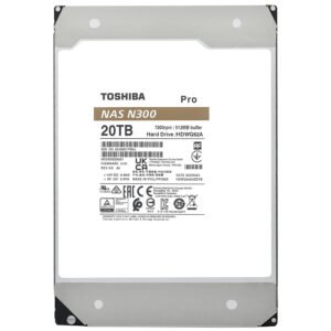 HDD Toshiba 20TB N300 Pro Nas 3.5" SATA 3 7200RPM HDDWG62AXZSTB