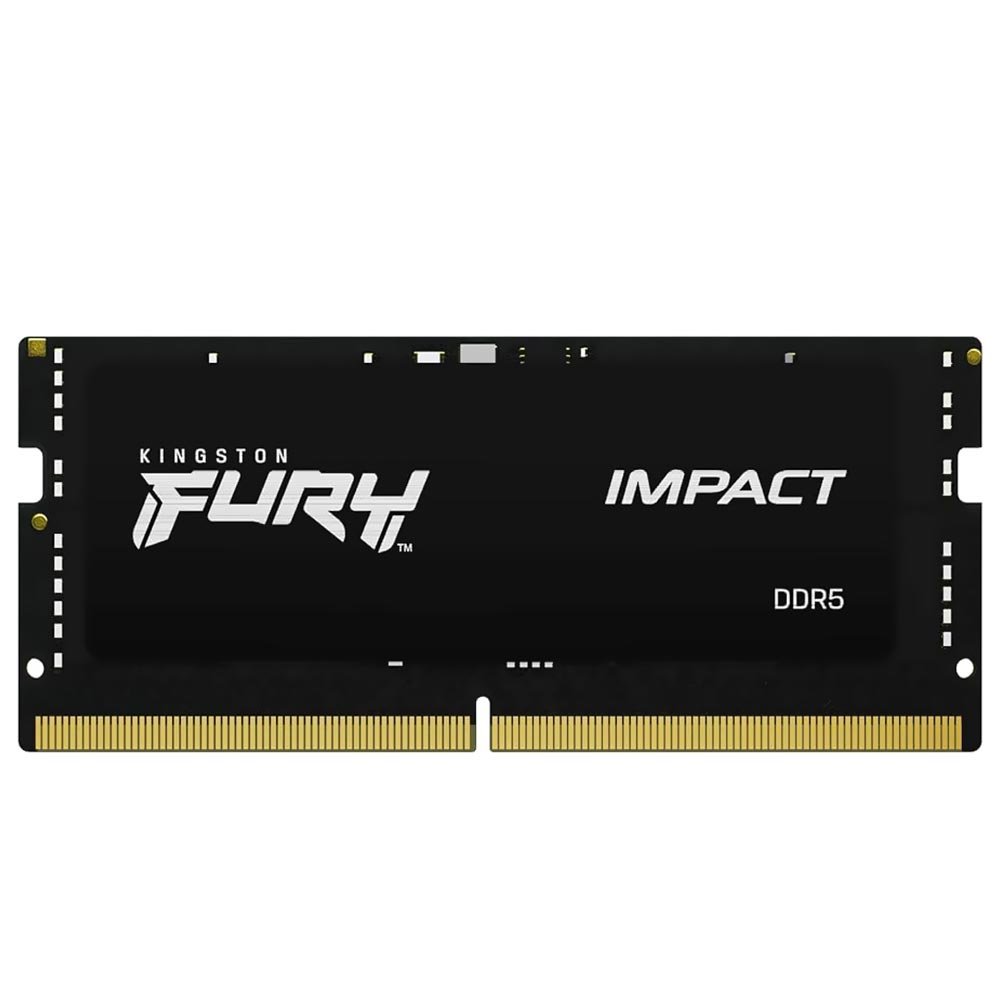 MEM NB DDR5 32GB 5600MHZ KINGSTON FURY IMPACT PRETO KF556S40IB-32 (OEM)