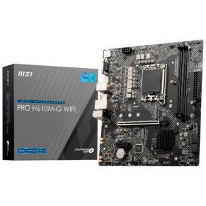 Placa Madre MSI Pro H610M-G Wi-Fi Socket LGA 1700 DDR5