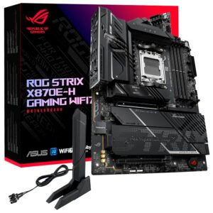 Placa Madre ASUS ROG Strix X870E-H Gaming Wi-Fi 7 Socket AM5 DDR5