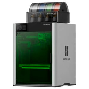 Impresora 3D Bambu Lab H2S LV PF003-S+SA007 Laser Combo AMS 2 Pro Multi Color 220V Gris