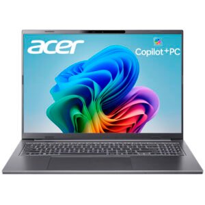 Notebook Acer Aspire 16 A16-11MT-X8A9 Snapdragon X X1-26100 8C Pantalla WUXGA 16" 16GB de RAM 512GB SSD Win11Home