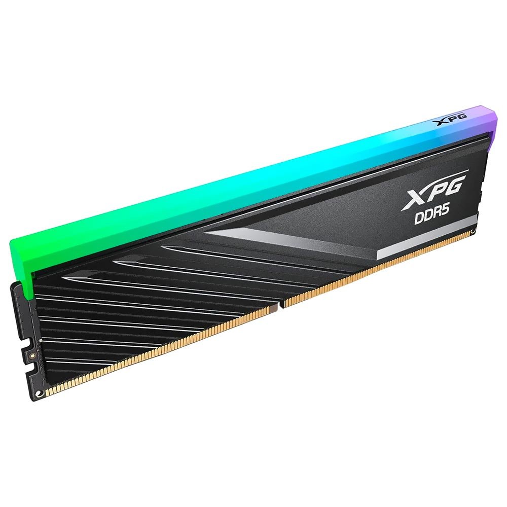 MEM DDR5 16GB 5600MHZ ADATA XPG LANCER BLADE RGB PRETO AX5U5600C4616G-SLABRBK